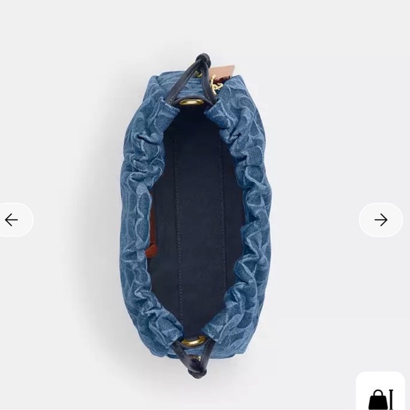 🩵 COACH Faye Denim Shoulder Bag 🩵 - Picture 8 of 8